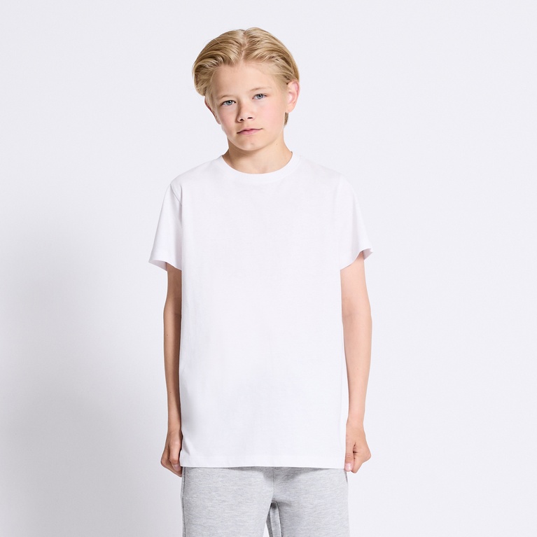 Basic tee "Andie" White 1